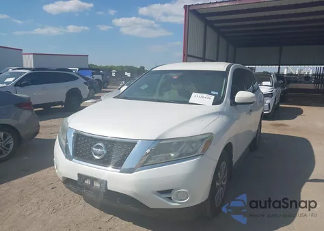 2014 Nissan Pathfinder S from USA, damaged, VIN 5N1AR2MN6EC715362